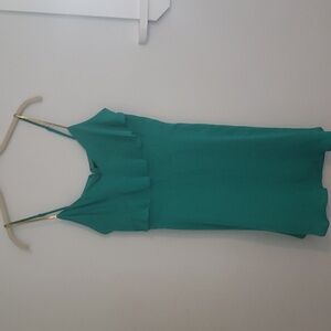 Dress Embellished spaghetti strap green new with Tag Dynamite